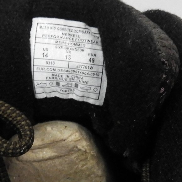 L681 Merrell Vibram Gore-Tex Boots - Picture 10 of 10